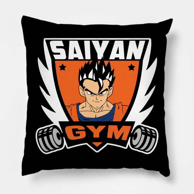 Anime Gym v3 Pillow by buby87