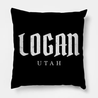 Logan, Utah Pillow