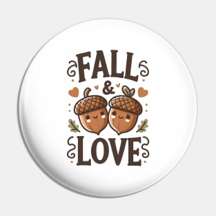 Fall and love Pin