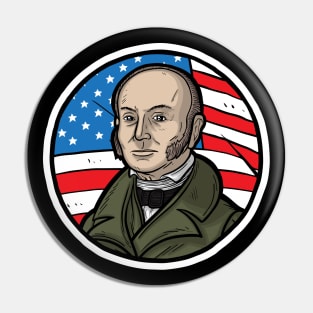 John Quincy Adams Pin