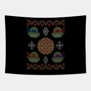 Christmas Pizza Tapestry