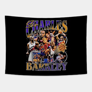 Charles Barkley Vintage Bootleg Tapestry