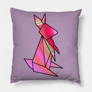 Geometric Rabbit Pillow