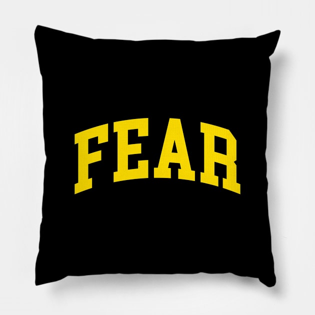 Fear Pillow by monkeyflip