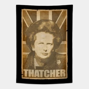 Margaret ThatcherPropaganda Poster Pop Art Tapestry