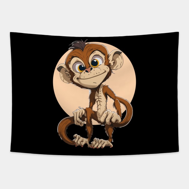 My monkey design Tapestry by Apparels2022