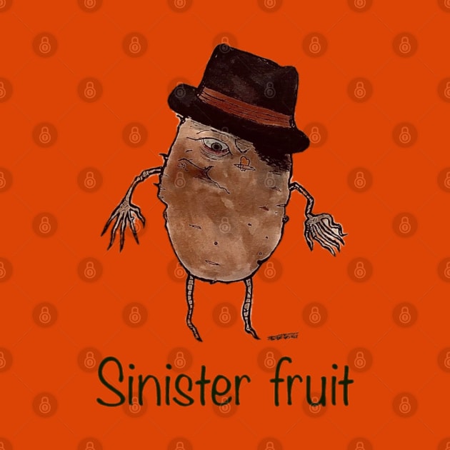 Sweet Potato with Fedora by Sinister Fruit