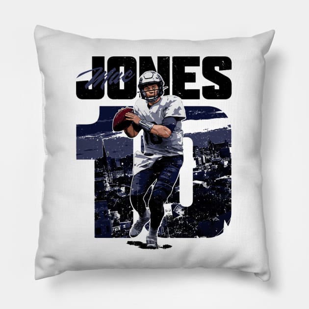 Mac Jones New England Vintage Pillow by Buya_Hamkac