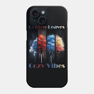 autumn and winter tree Phone Case