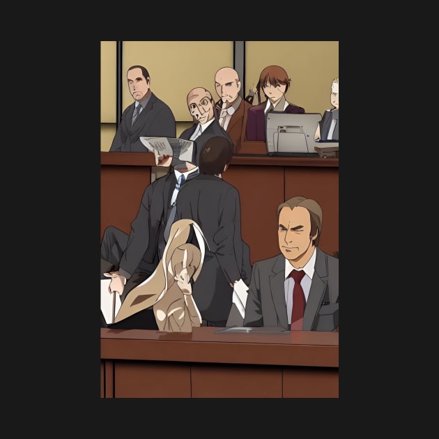 Saul Goodman Anime by ShirtsThatGoHard