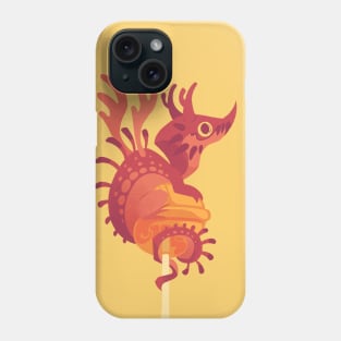 Dragonpop alebrije cherry orange Phone Case