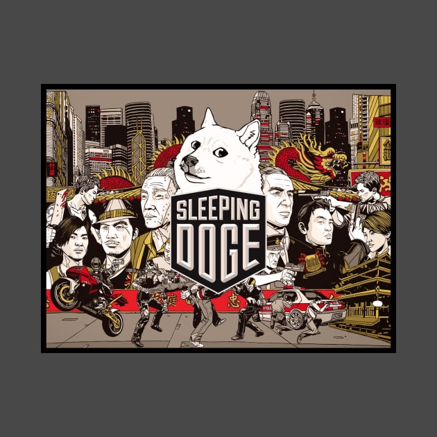 Sleeping Doge by Ryza