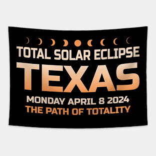 Total Solar Eclipse Texas 2024 Tapestry