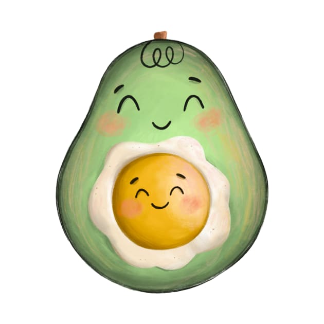 Avocado Egg by Dogwoodfinch