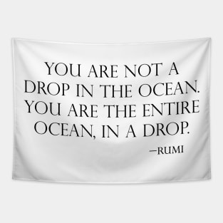 You are the entire ocean Tapestry