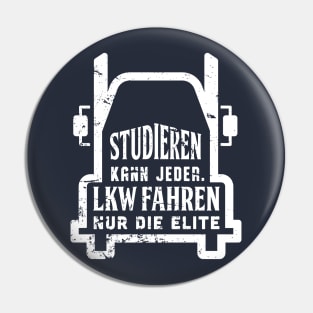 Studieren (white) Pin