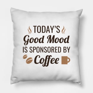 Good Mood Coffee Pillow