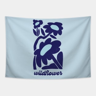 Wildflower - Indigo (RM of BTS) Tapestry