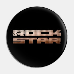 Rock star Pin