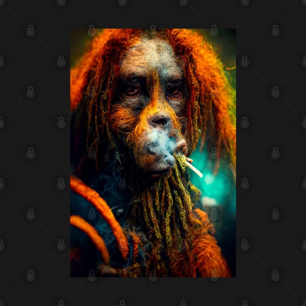 Rasta Orangutan by The House of Hurb