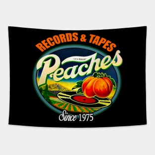 Peaches Records & Tapes // 70s Vintage Tapestry