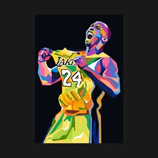 Abstract Basketballplayer legend T-Shirt