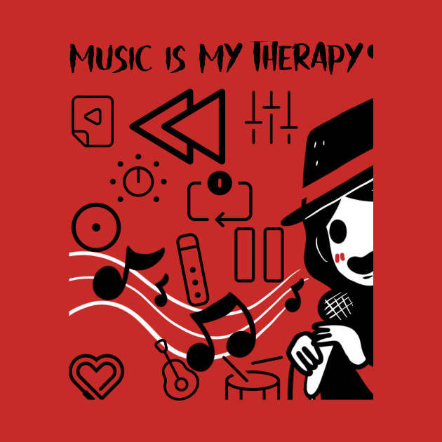 Music is therapy by AntoDesigns