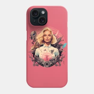 Barbie with robot army Phone Case