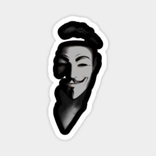 V for Vendetta Mask Magnet