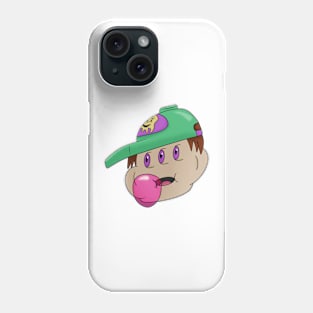 Three Eyed Bubble Gum Funky Art Phone Case