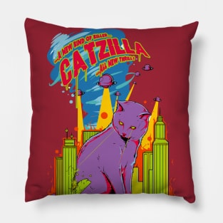 kittenzilla Pillow