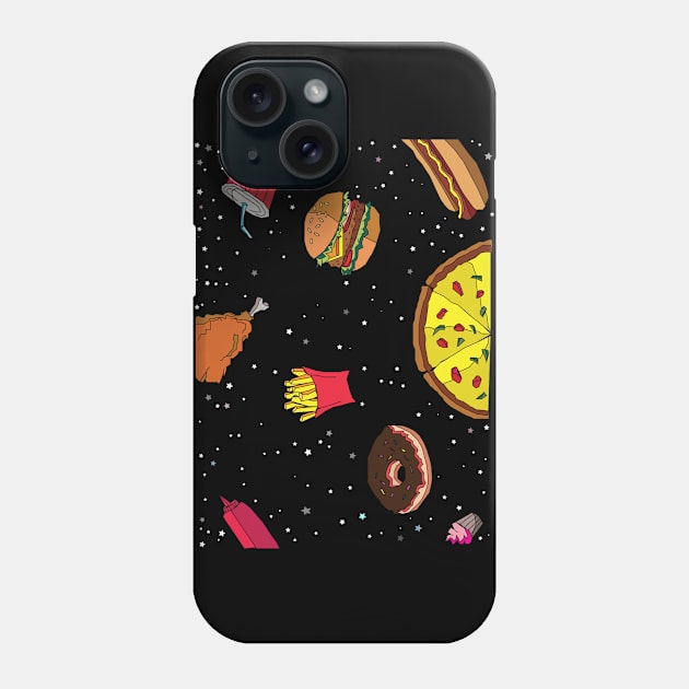 Solar Snacks Phone Case by The Ordinary Artist