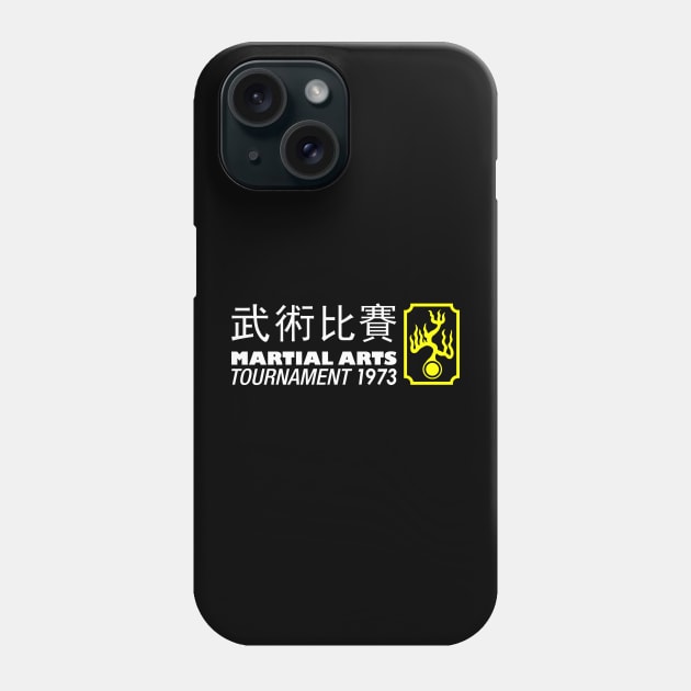 Mod.7 Enter the Dragon Han's Island Phone Case by parashop