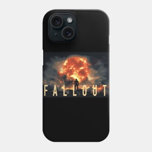 Fall Out,Nuclear Explosion Graphic T-Shirt 02 Phone Case