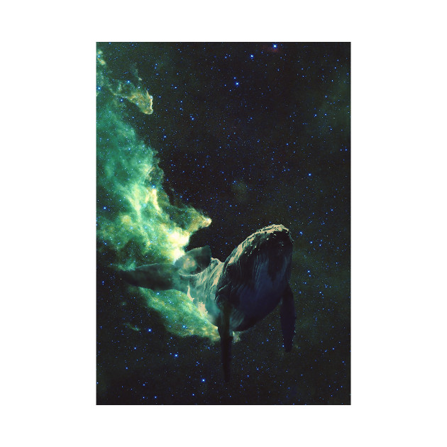 The Cosmic Whale by shaundoogan