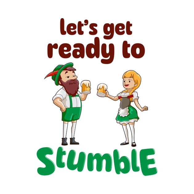 Funny St Patricks Day Shirt | Lets Stumble by Gawkclothing