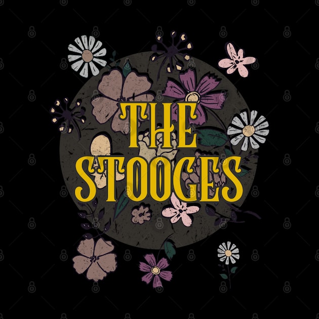 Aesthetic Stooges Proud Name Flowers Retro Styles by BilodeauBlue