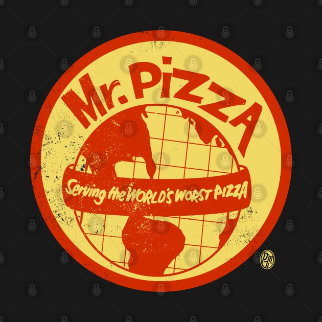 Vintage Mr Pizza New Orleans by StudioPM71