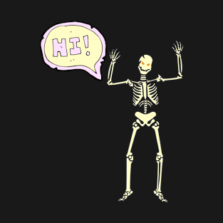 HI The skeleton T-Shirt