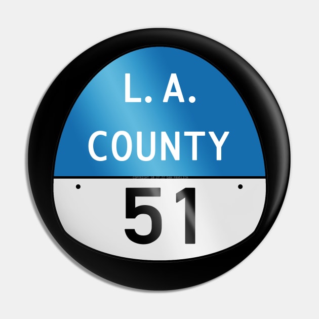 L.A. County 51 Pin by Vandalay Industries