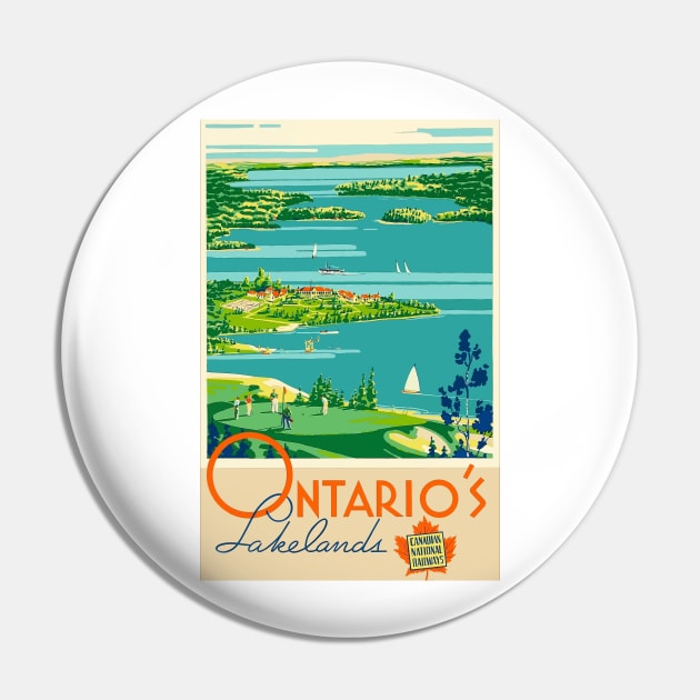 Poster Ontario Lakelands Pin by Yaelledark