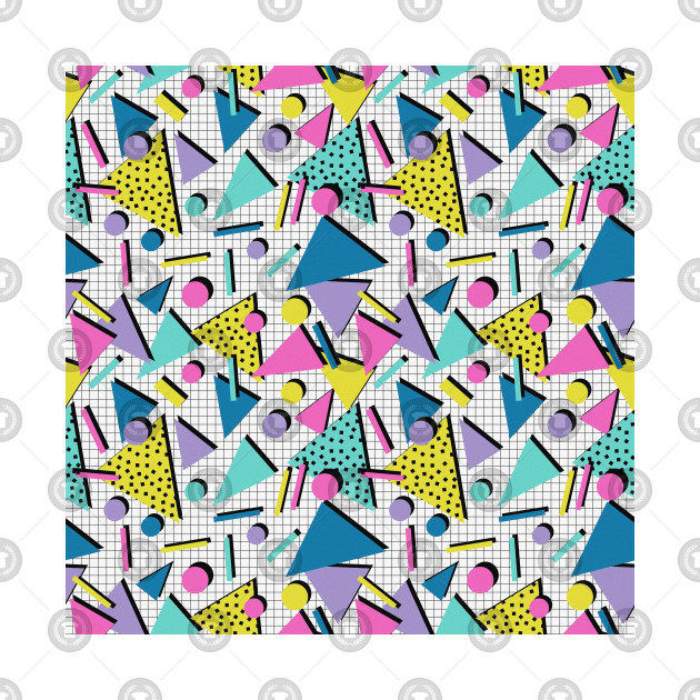 memphis 80s style design