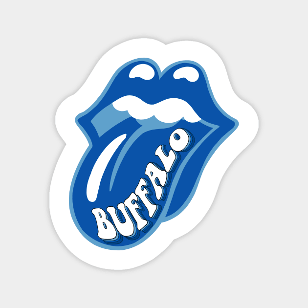 buffalo lips Magnet by Rpadnis