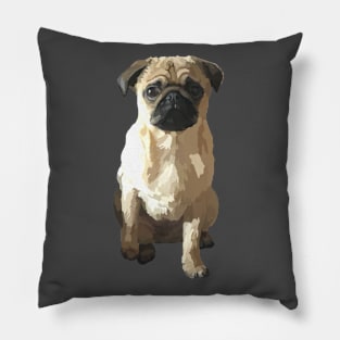 Morty the Pug Pillow