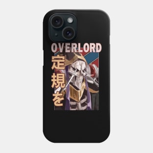 Ainz Ooal Gown Momonga Over Lord Weeaboo Guild Anime Phone Case