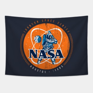 Retro NASA Astros Tapestry