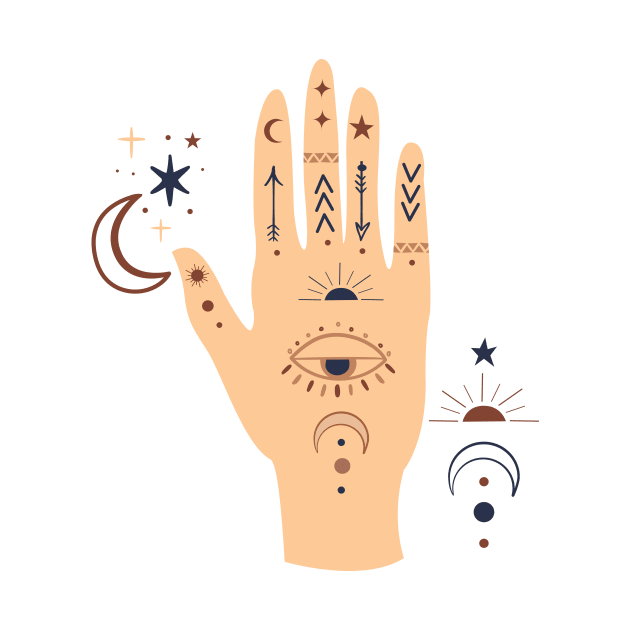 Mystical Hand Tribal Mystical Artifacts by Dear Fawn Studio