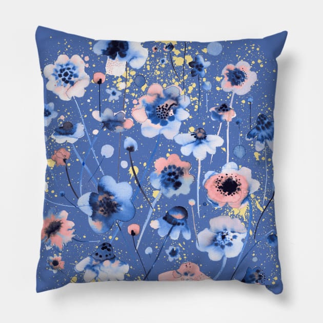 Flowers Pillow by ninoladesign