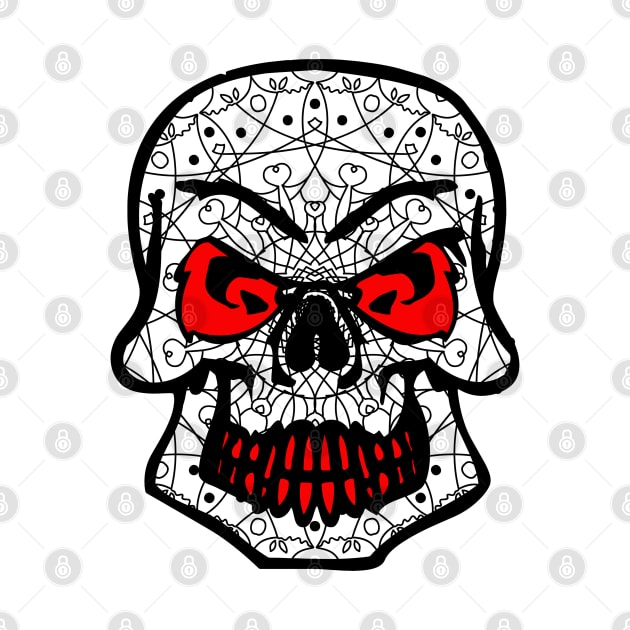 Skull Classic Pattern by NayaRara