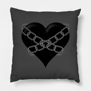 Chained Heart Pillow